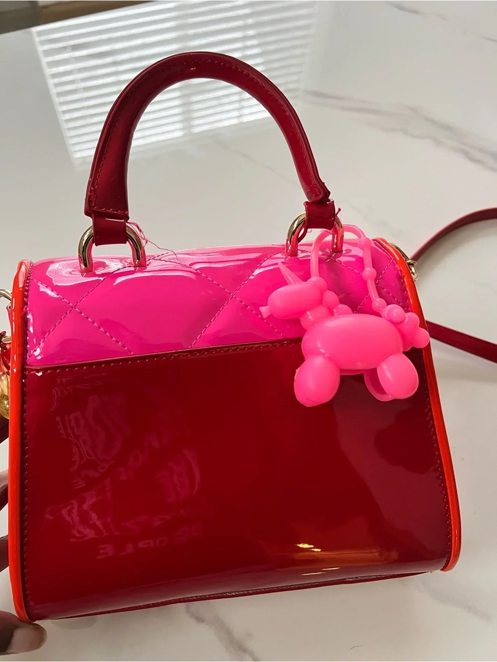 Betsey Johnson Gummy Bear Bag with Sanitizer Holder from Bath & Body Works - Picture 7 of 9